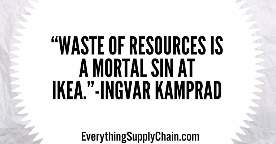 IKEA Supply Chain Ingvar Kamprad CEO