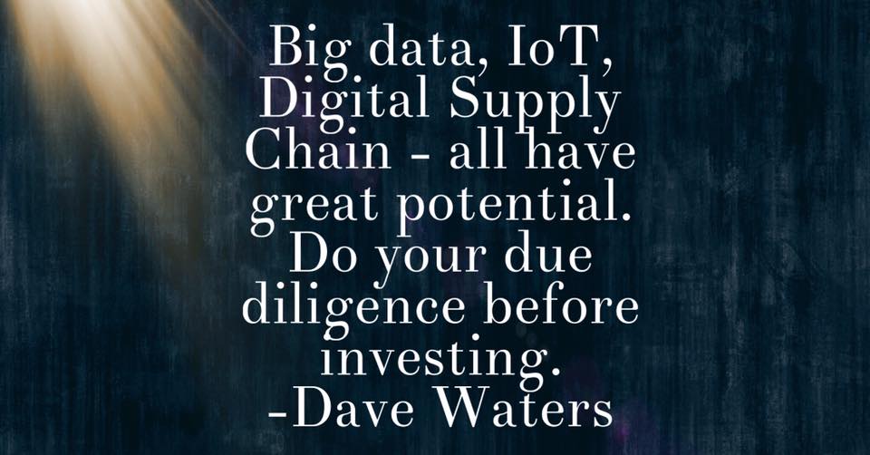 digital disruption IoT big data supply chain