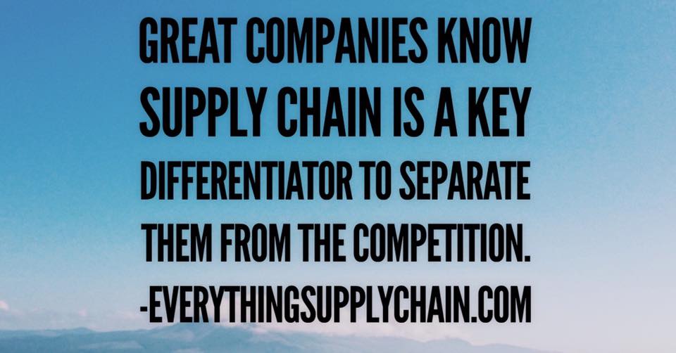 need supply chain training