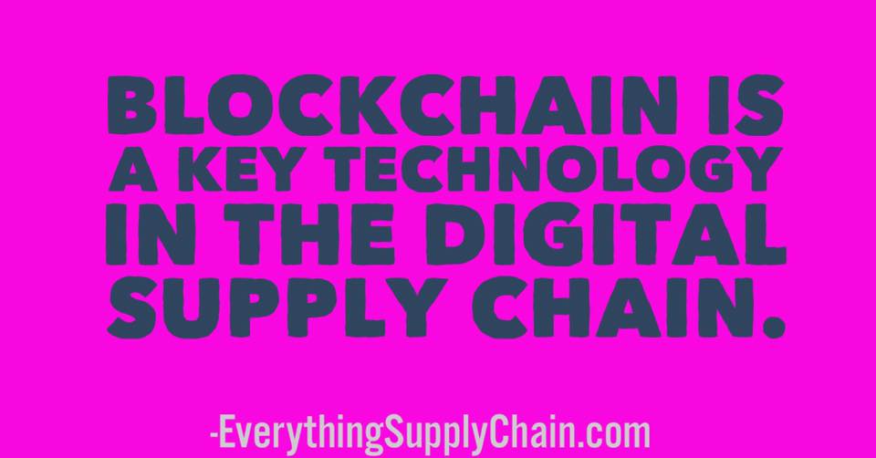 blockchain digital supply chain