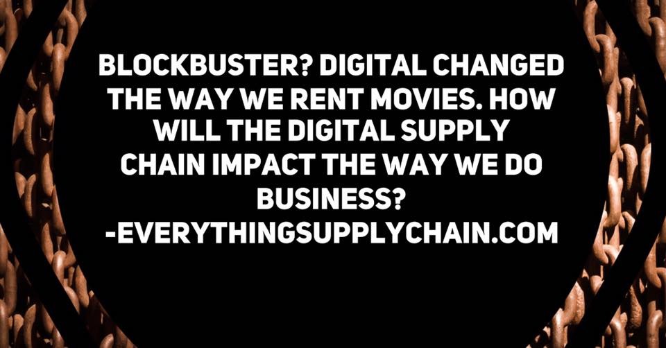 supply chain automation digital disruption