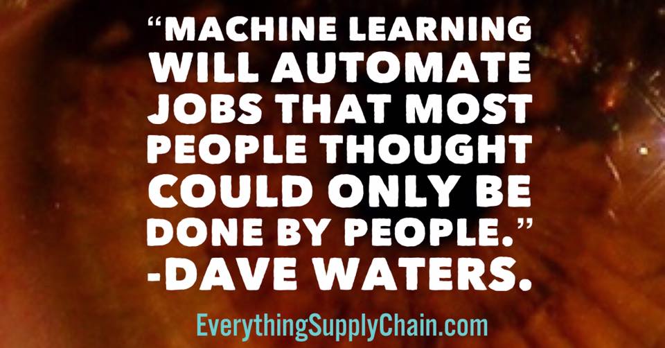 machines learn supply chain