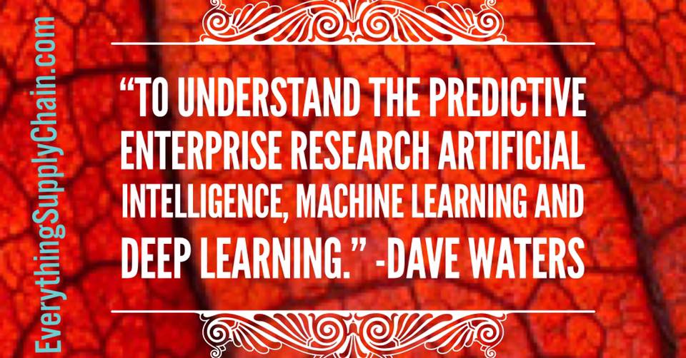 artificial intelligence Predictive enterprise machine learning quotes deep learning 