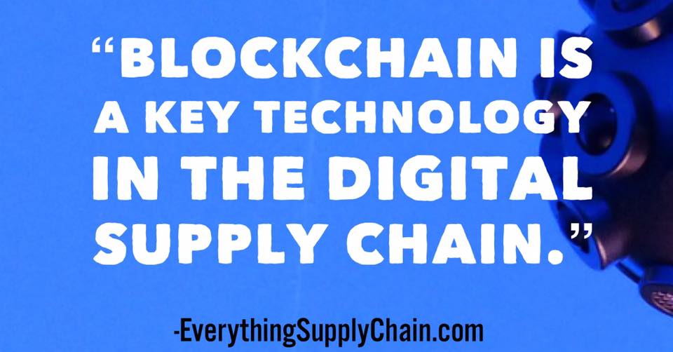 supply chain training blockchain