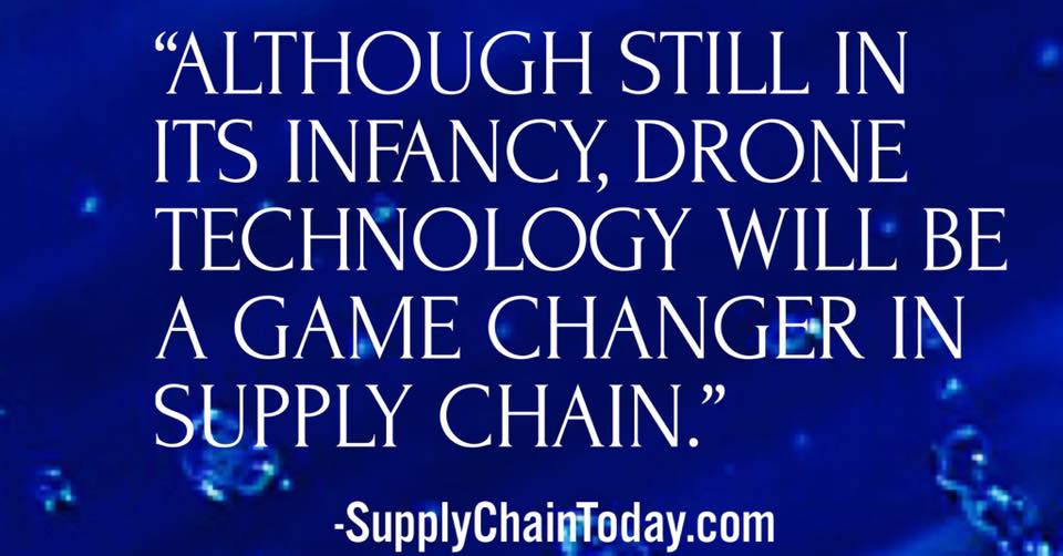 drones supply chain