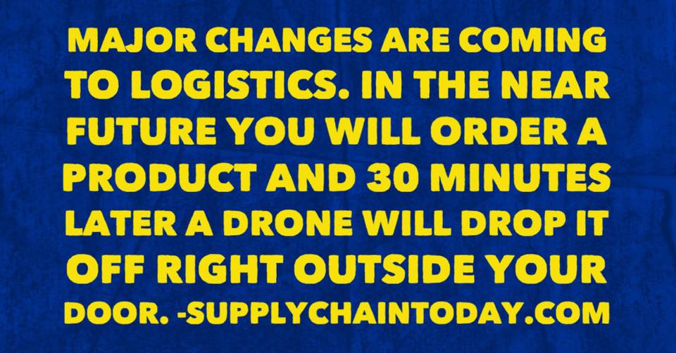 logistics drones