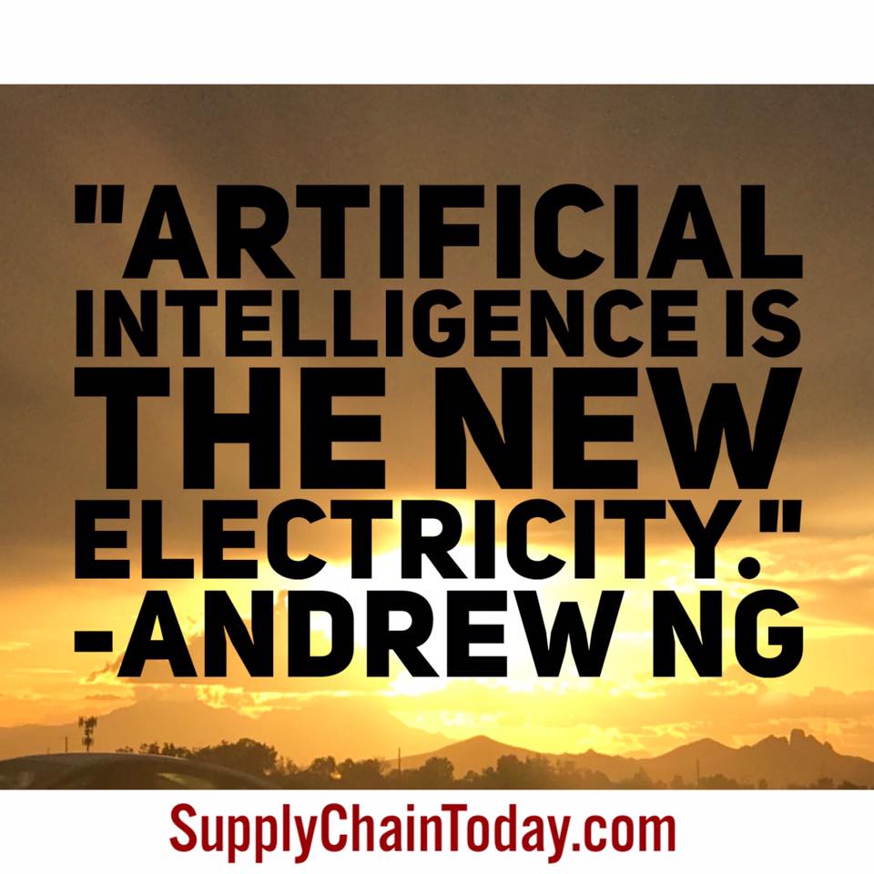 artificial intelligence is the new electricity