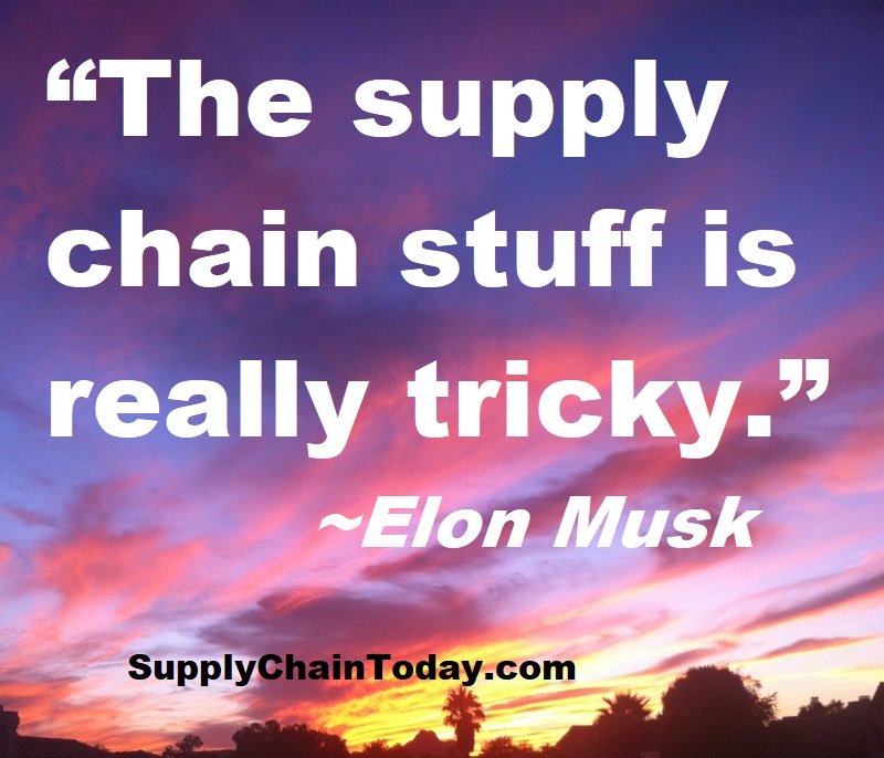Elon Musk Supply Chain