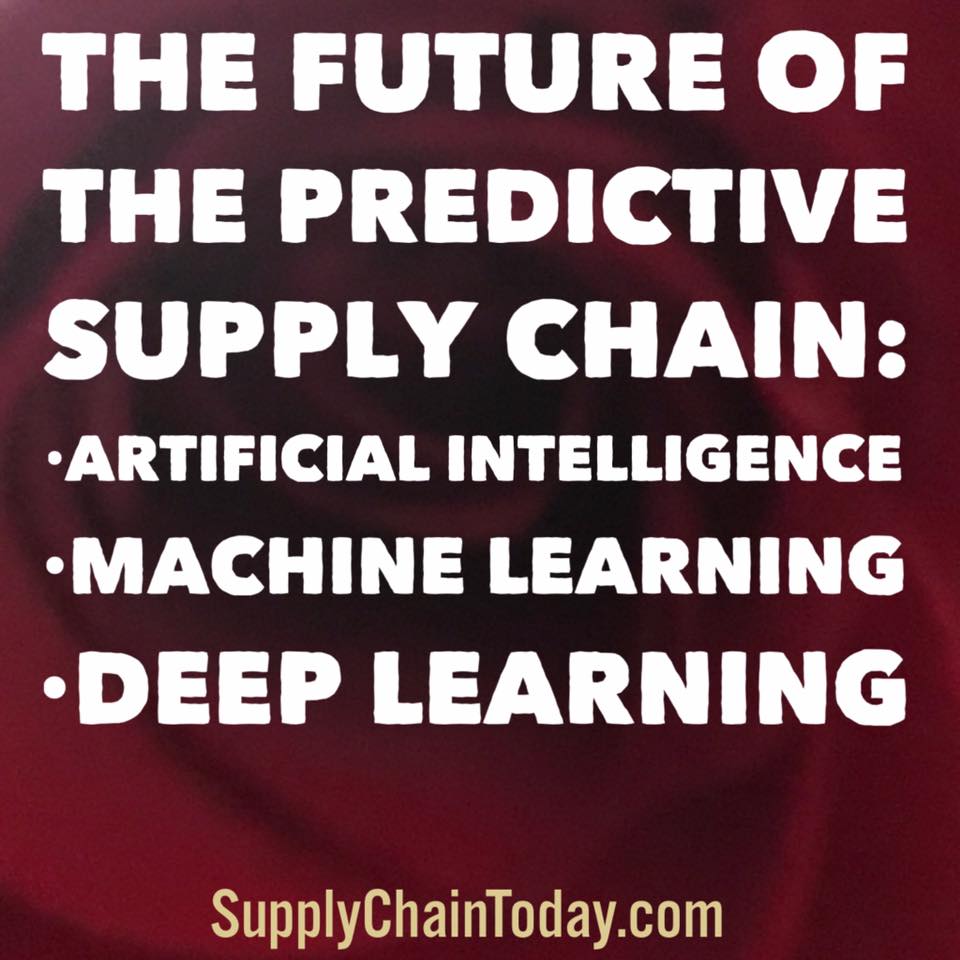 artificial intelligence machine learning deep learning supply chain