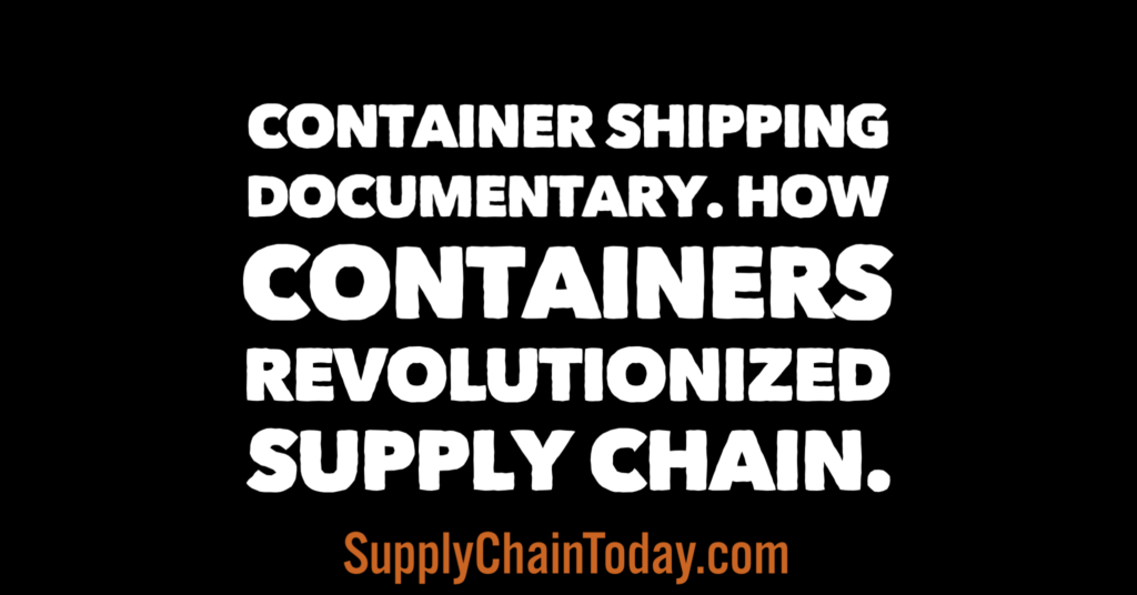 Supply chain containers