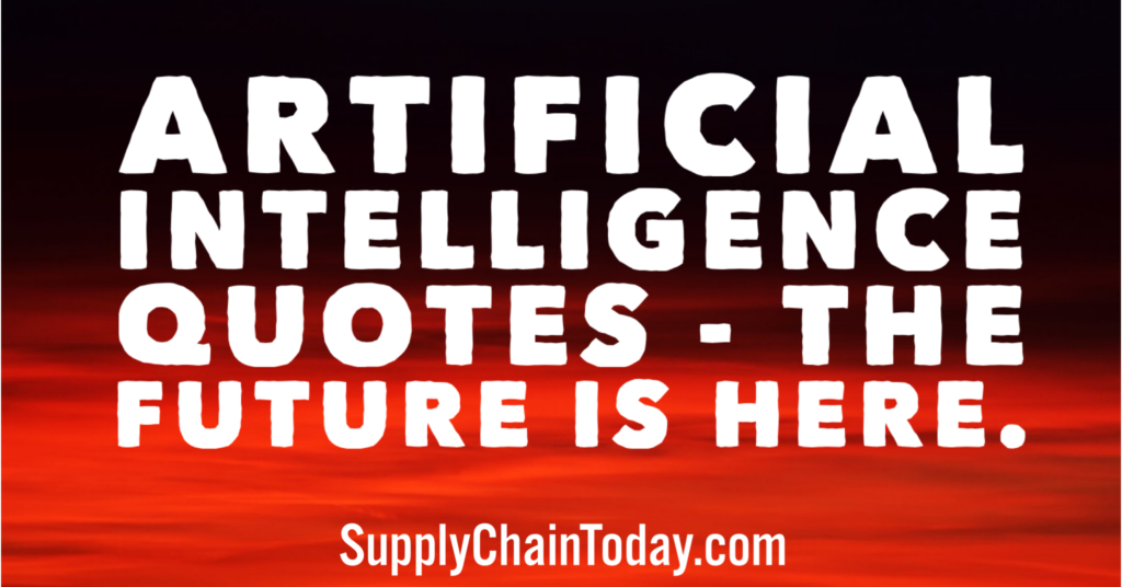 Artificial intelligence quotes