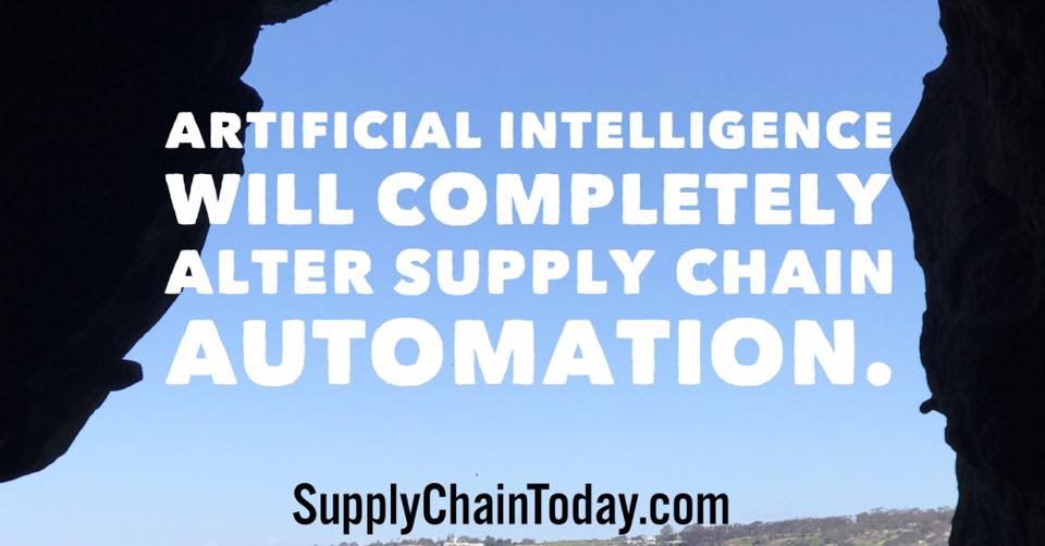 supply chain automation artificial intelligence 