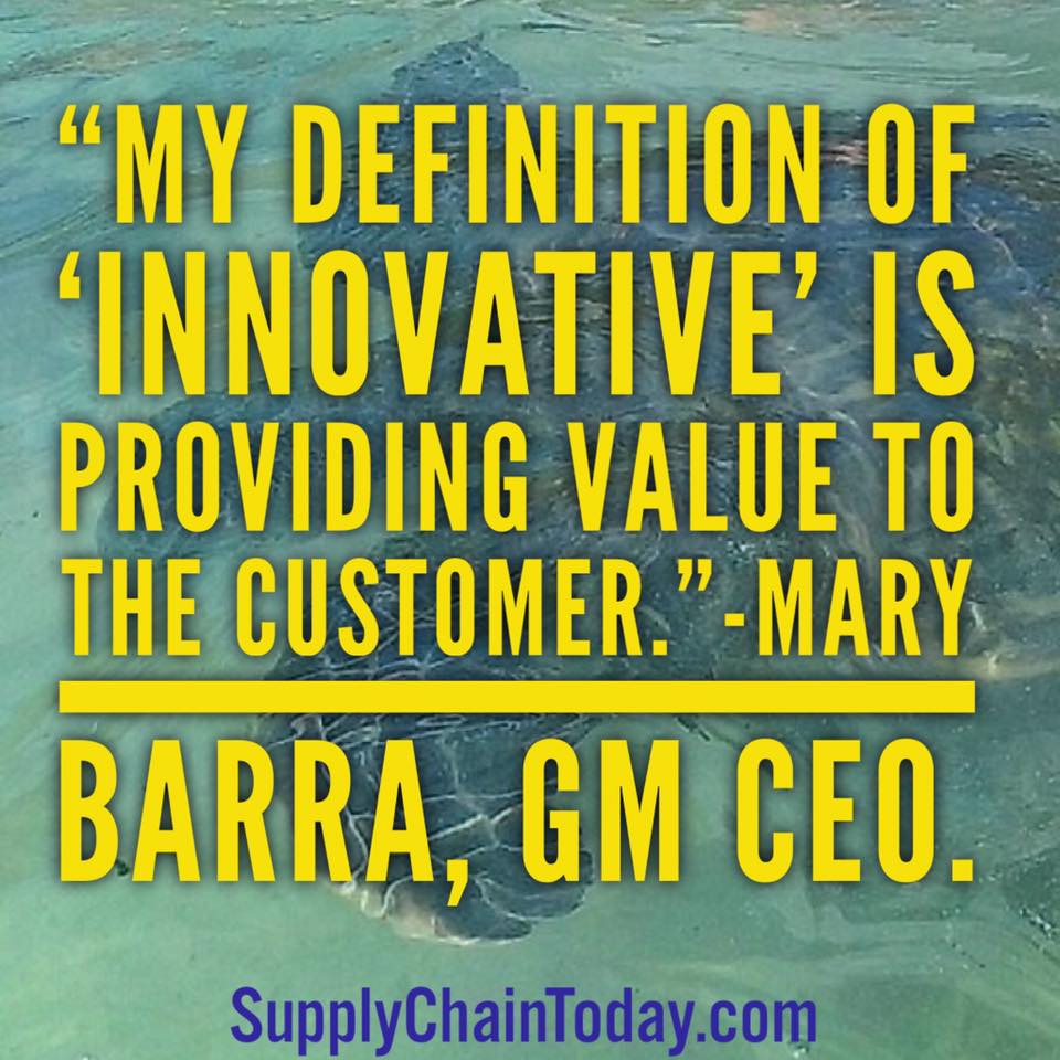 Supply Chain Mary Barra
