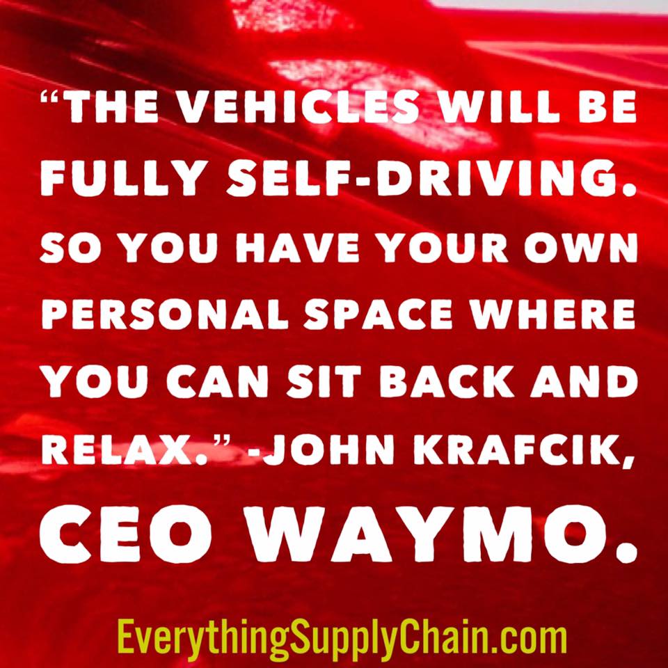 Waymo CEO John Krafcik