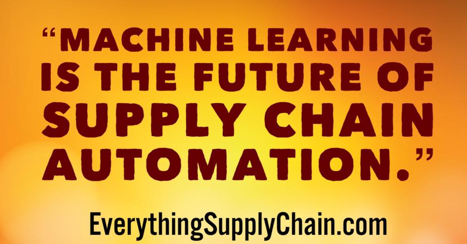 machine learning automation supply chain