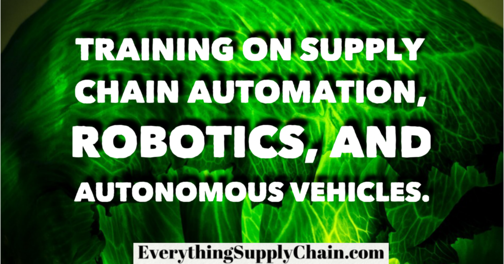 supply chain automation robotics