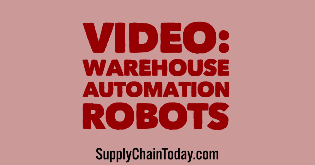 Warehouse automation 