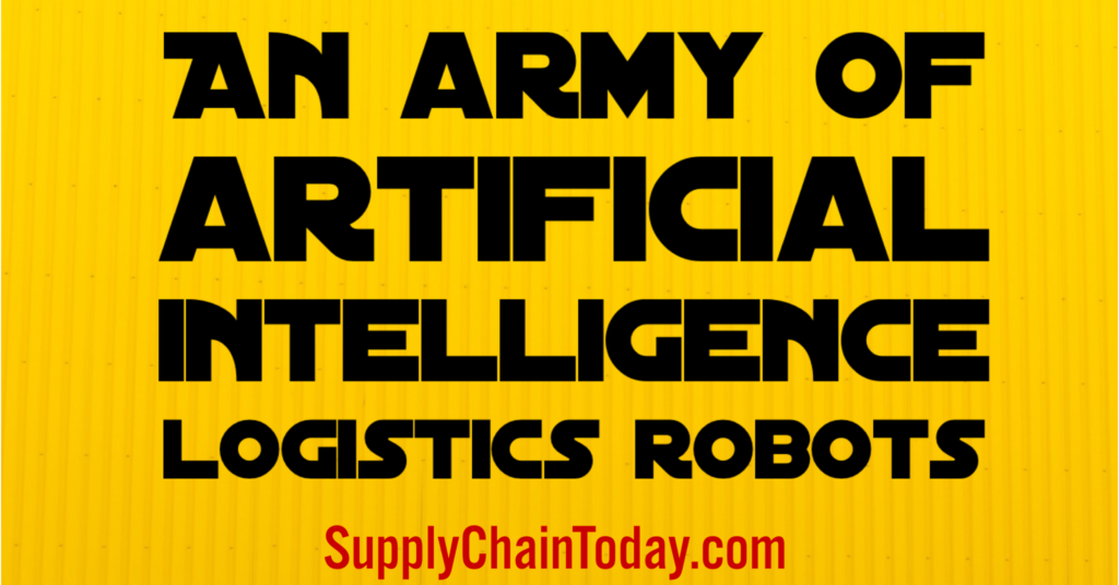 artificial intelligence logistics robots