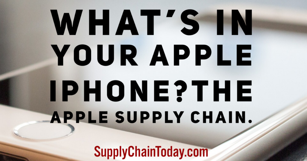 Apple iPhone Supply Chain