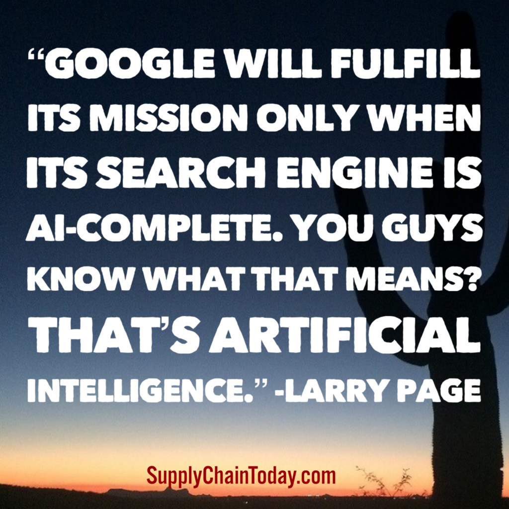artificial intelligence google quote