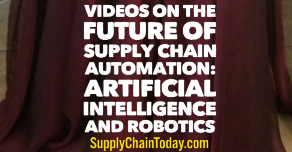 Supply Chain Automation Artificial Intelligence