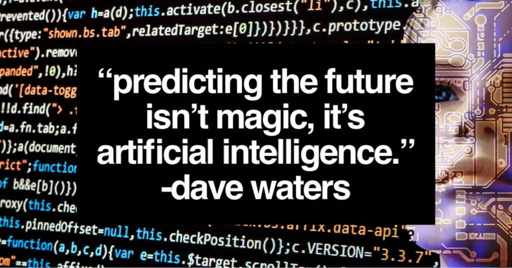 Predicting the future quote