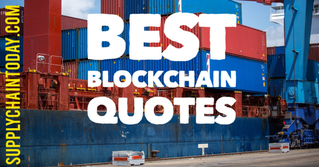 Blockchain Quotes