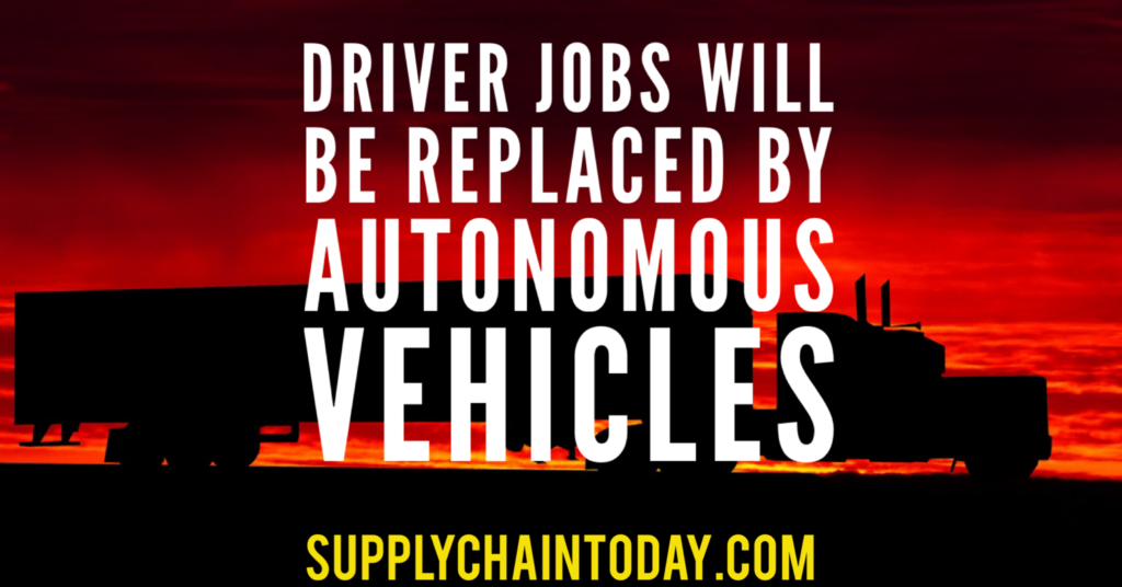 Jobs Replaced Autonomous Vehicles 