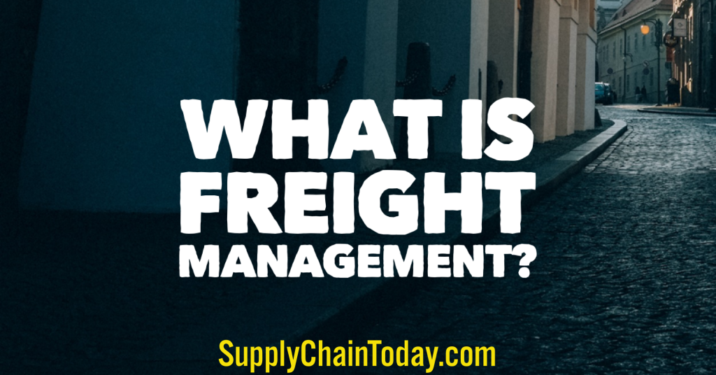 What is Freight Management?