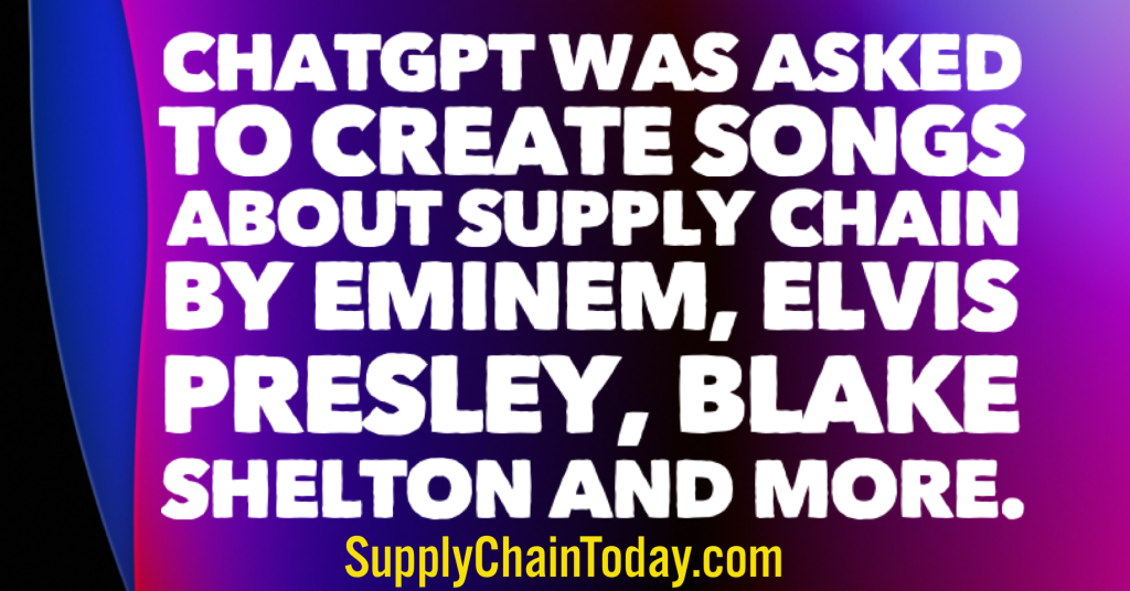 ChatGPT Create Supply Chain